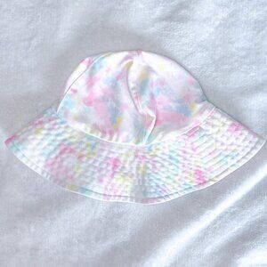Old Navy Bucket Hat | Baby Girls | 12-18 Months | Tie Dye | Pastel